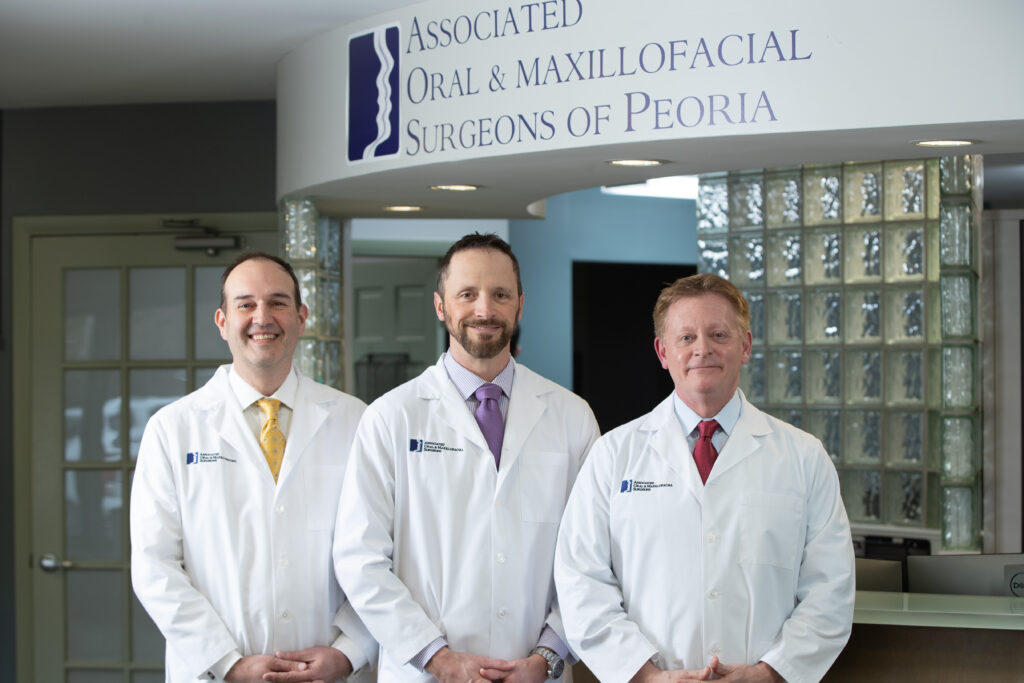 Dr Busch, Dr Schroeder and Dr Otte the oral surgeons at Associated Oral and Maxillofacial Surgeons